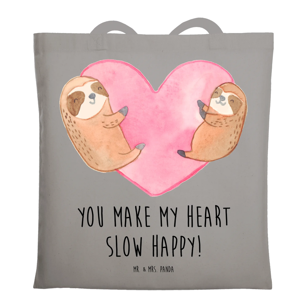 Tragetasche Faultiere Herz Stoffbeutel, Beutel, Schultertasche, Beuteltasche, Umhängetasche, Jutebeutel, Badetasche, Laptoptasche, Strandtasche, Einkaufstüte, Jutetasche, Stofftasche, Shopper, Tragetasche, Einkaufstasche, Tasche, Liebe, Partner, Freund, Freundin, Ehemann, Ehefrau, Heiraten, Verlobung, Heiratsantrag, Liebesgeschenk, Jahrestag, Hocheitstag, Valentinstag, Mitbringsel, für Ehemann, für Männer, Liebesbeweis, Geschenk für Freundin, Hochzeitstag, Geschenk für Partner, Geschenk für Frauen