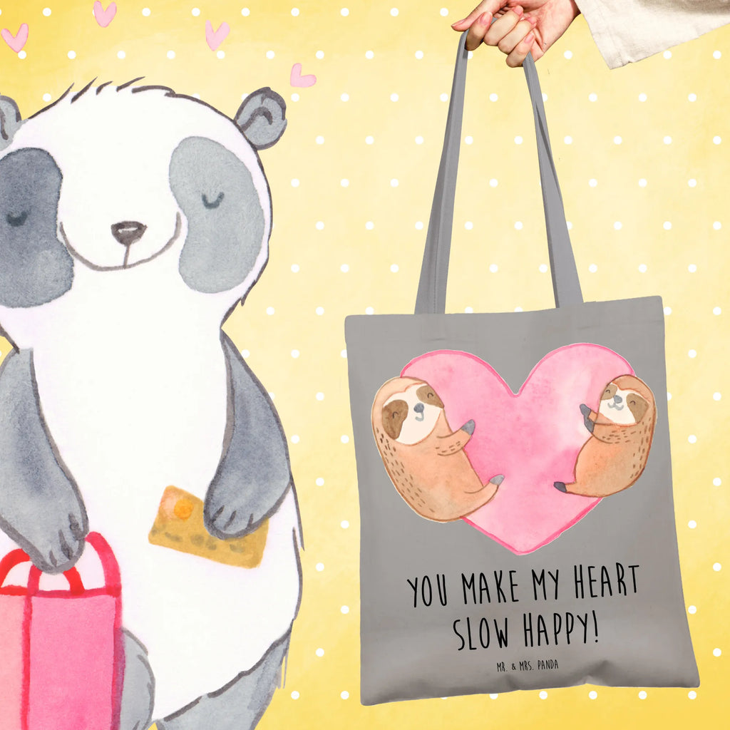 Tragetasche Faultiere Herz Stoffbeutel, Beutel, Schultertasche, Beuteltasche, Umhängetasche, Jutebeutel, Badetasche, Laptoptasche, Strandtasche, Einkaufstüte, Jutetasche, Stofftasche, Shopper, Tragetasche, Einkaufstasche, Tasche, Liebe, Partner, Freund, Freundin, Ehemann, Ehefrau, Heiraten, Verlobung, Heiratsantrag, Liebesgeschenk, Jahrestag, Hocheitstag, Valentinstag, Mitbringsel, für Ehemann, für Männer, Liebesbeweis, Geschenk für Freundin, Hochzeitstag, Geschenk für Partner, Geschenk für Frauen