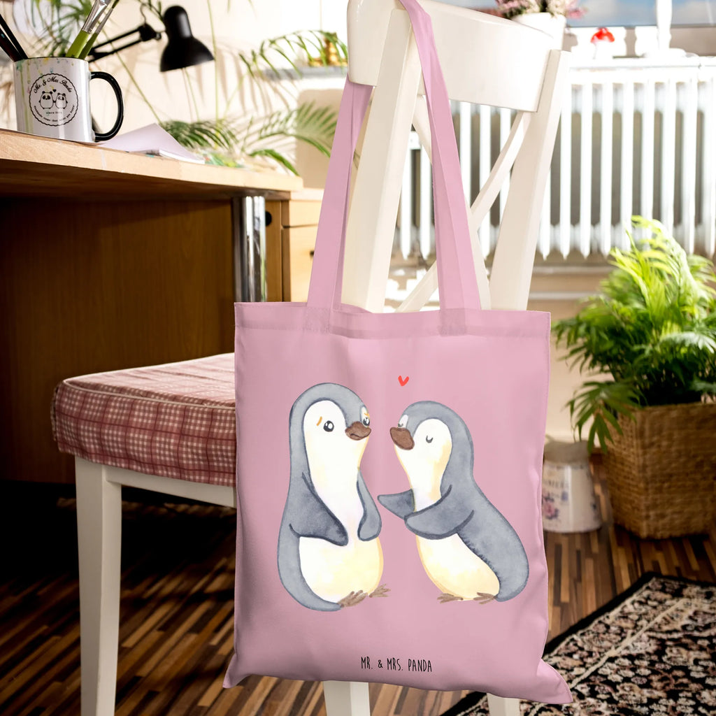 Torba pingwiny pocieszyć Schultertasche, Tasche, Badetasche, Laptoptasche, Beuteltasche, Tragetasche, Stoffbeutel, Stofftasche, Jutetasche, Einkaufstüte, Umhängetasche, Beutel, Einkaufstasche, Strandtasche, Shopper, Jutebeutel, Liebe, Partner, Freund, Freundin, Ehemann, Ehefrau, Heiraten, Verlobung, Heiratsantrag, Liebesgeschenk, Jahrestag, Hocheitstag, Geschenk für Partner, Valentinstag, für Ehemann, Mitbringsel, Liebesbeweis, für Männer, Geschenk für Frauen, Geschenk für Freundin, Hochzeitstag