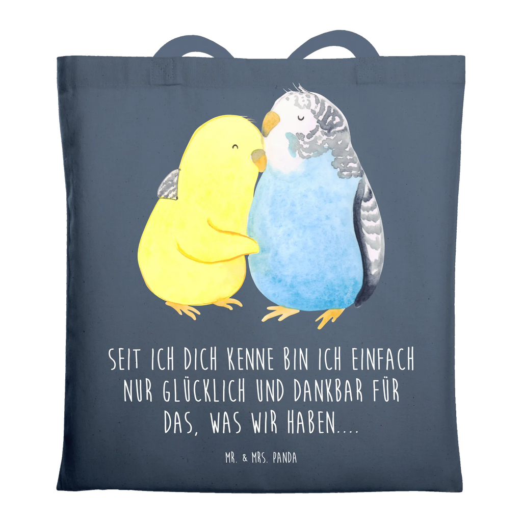 Tote bag Parakeets in love