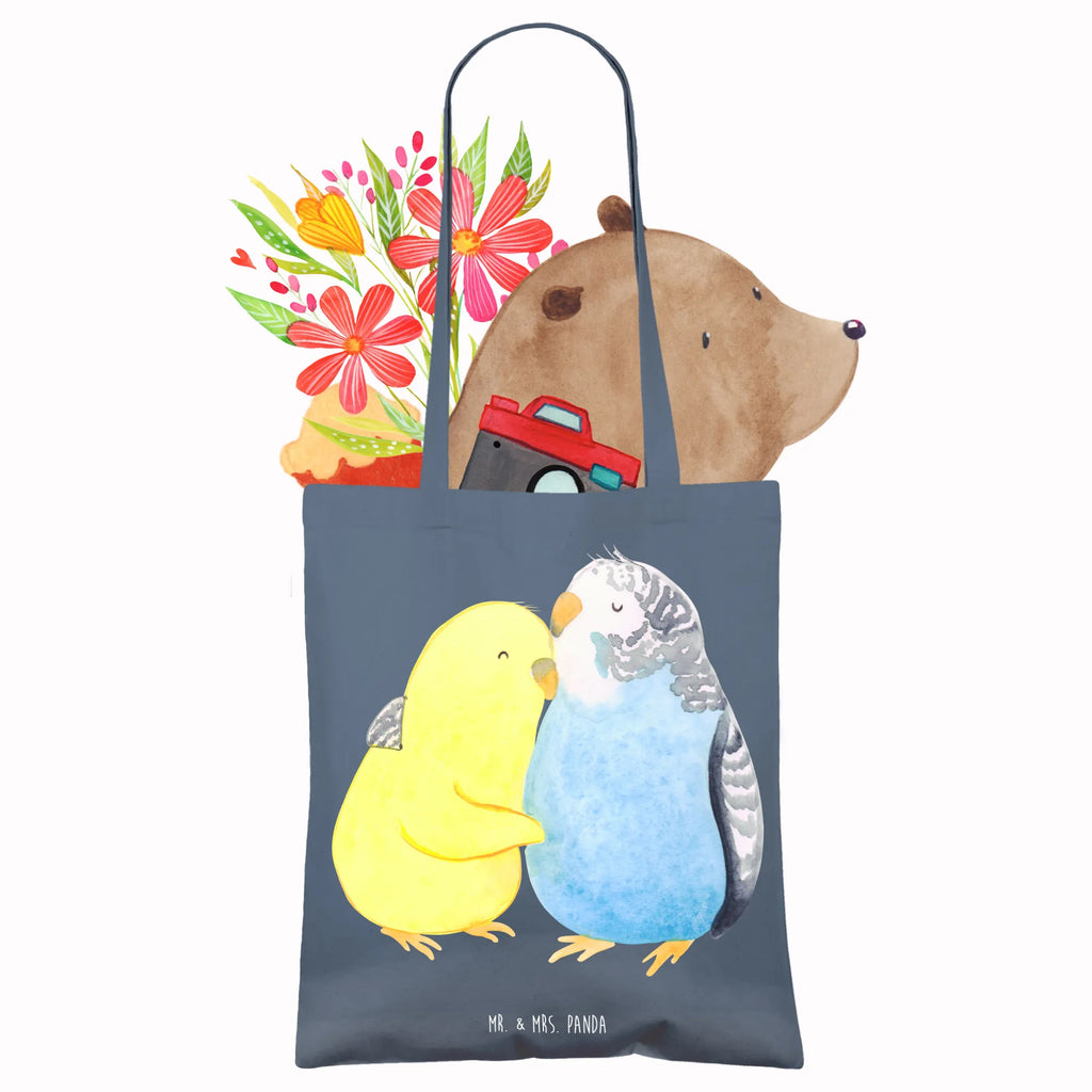 Tote bag Parakeets in love