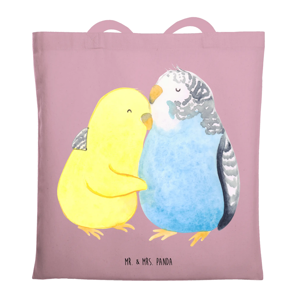 Tote bag Parakeets in love