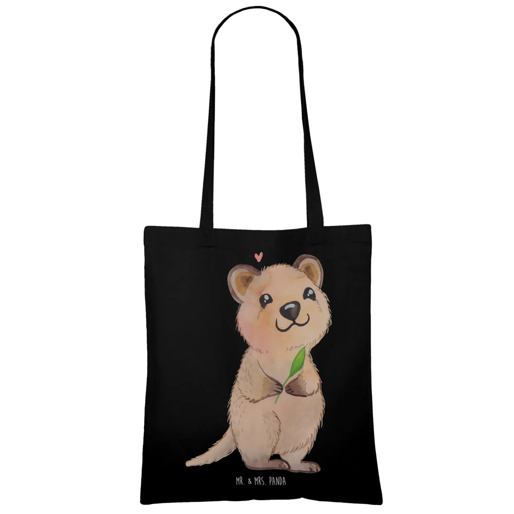 Tote bag Quokka Happy shopping bag, cotton bag, jute bag, shoulder bag, bag, pouch, shopper, Carrier bag, cloth bag, small animals, cute, funny, cute animal motives, hand drawn, small world, funny sayings, good mood, happy, gifts, gift ideas, special gifts, animal lover, card