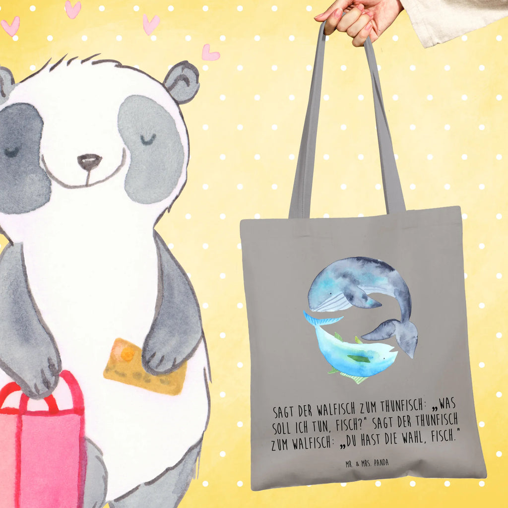 Tote bag whale tuna Beuteltasche, Umhängetasche, Einkaufstasche, Badetasche, Tasche, Stoffbeutel, Jutetasche, Beutel, Stofftasche, Laptoptasche, Schultertasche, Shopper, Strandtasche, Tragetasche, Einkaufstüte, Jutebeutel, Tiermotive, Gute Laune, lustige Sprüche, Tiere, Wahl, Witz, Wal, Wortwitz lustig, Flachwitz Geschenk, Spruch lustig, Flachwitz, Spruch des Tages, Tunfisch