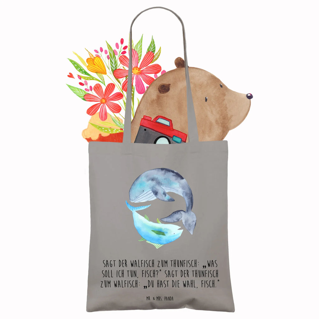 Tote bag whale tuna Beuteltasche, Umhängetasche, Einkaufstasche, Badetasche, Tasche, Stoffbeutel, Jutetasche, Beutel, Stofftasche, Laptoptasche, Schultertasche, Shopper, Strandtasche, Tragetasche, Einkaufstüte, Jutebeutel, Tiermotive, Gute Laune, lustige Sprüche, Tiere, Wahl, Witz, Wal, Wortwitz lustig, Flachwitz Geschenk, Spruch lustig, Flachwitz, Spruch des Tages, Tunfisch