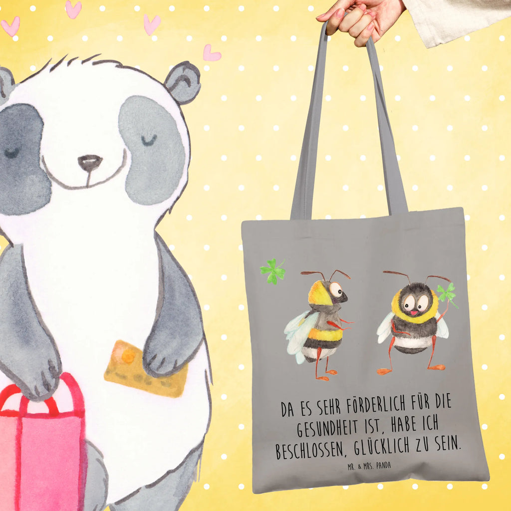 Tragetasche Hummeln Kleeblatt