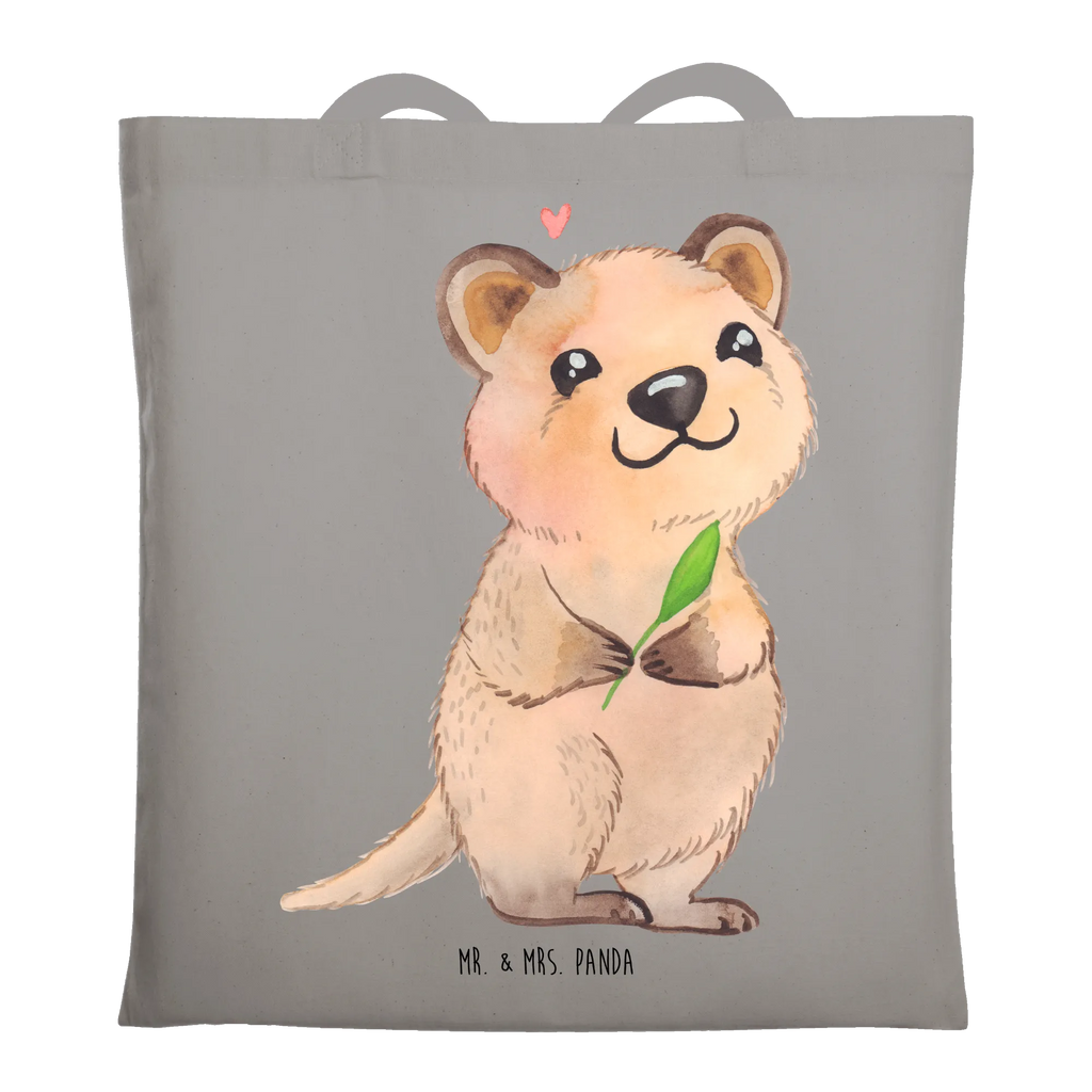 Tote bag Quokka Happy shopping bag, cotton bag, jute bag, shoulder bag, bag, pouch, shopper, Carrier bag, cloth bag, small animals, cute, funny, cute animal motives, hand drawn, small world, funny sayings, good mood, happy, gifts, gift ideas, special gifts, animal lover, card