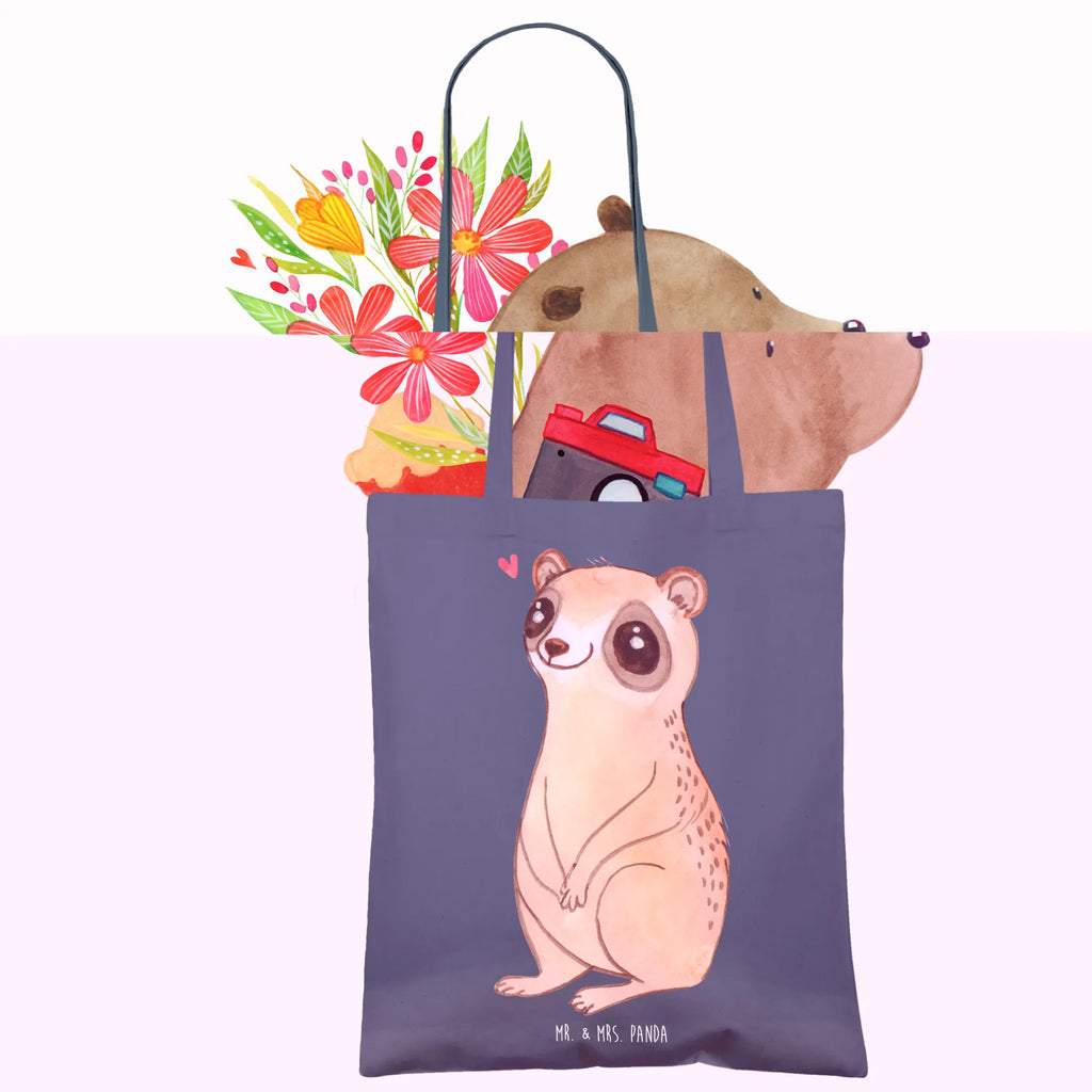 Tote bag Slow loris Happy Laptoptasche, Jutebeutel, Shopper, Tragetasche, Alltagstasche, Strandtasche, Leinentasche, Beuteltasche, Schultasche, uni tasche, baumwollbeutel, büchertasche, Einkaufstasche, Stoffbeutel, Henkeltasche, Einkaufsbeutel, Badetasche, Jutetasche, Beutel, Tasche, Schultertasche, Baumwolltasche, tote bag, Tüte, Statementbeutel, unitasche, shopping tasche, Stofftasche, bedruckte tasche, Einkaufstüte, Umhängetasche, Tiermotive, Tiere, lustige Sprüche, Gute Laune, Glück, Niedlich, Plumplori