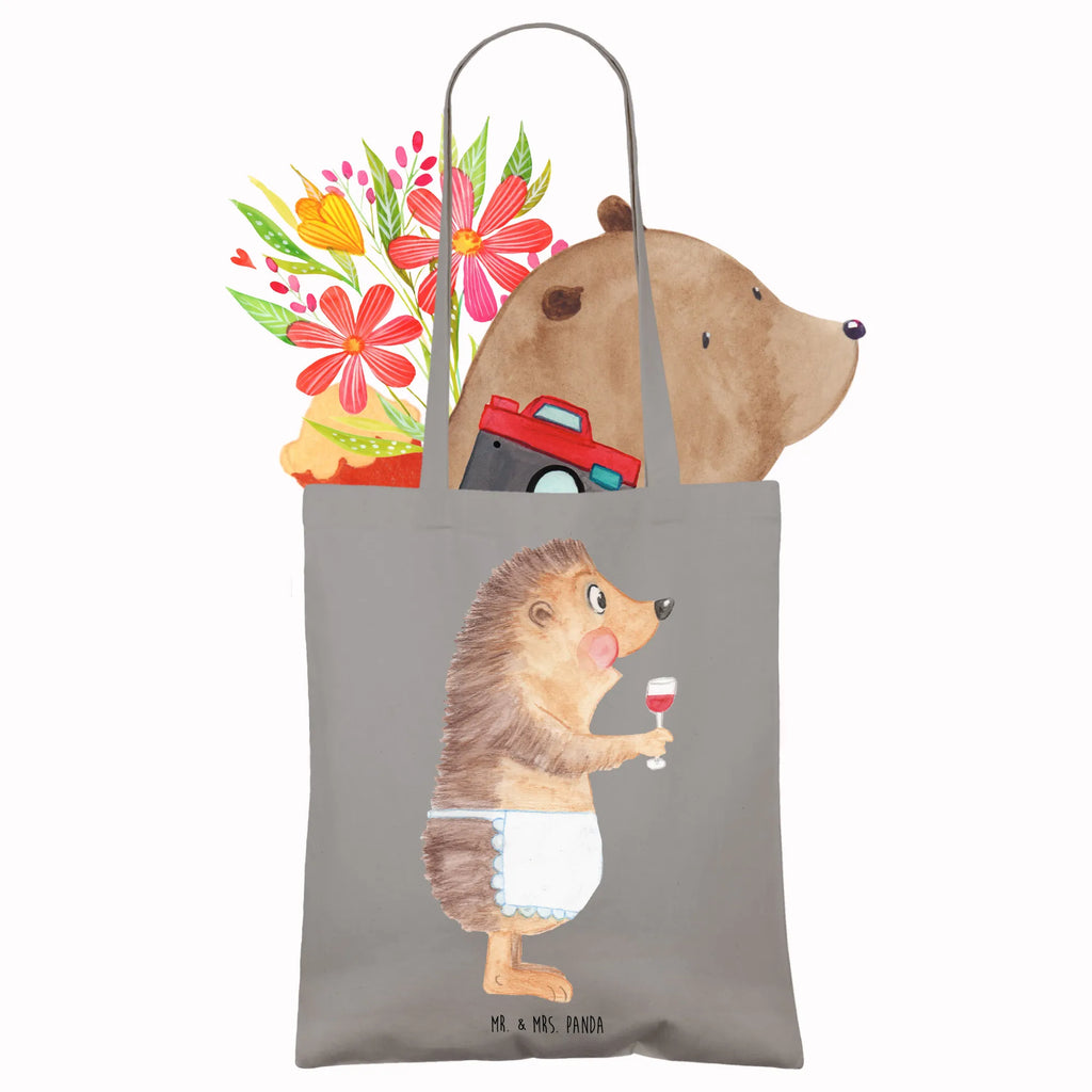 Tote bag Hedgehog wine Beuteltasche, Einkaufstüte, Umhängetasche, Strandtasche, Tragetasche, Laptoptasche, Badetasche, Stoffbeutel, Jutebeutel, Stofftasche, Shopper, Jutetasche, Tasche, Schultertasche, Einkaufstasche, Beutel, Tiermotive, Gute Laune, lustige Sprüche, Tiere, Rotwein, Wein trinken, Weißwein, Weinglas, Geschenk Weinliebhaber, Geschenk Weintrinker, Wein Deko, Igel, Wein Spruch