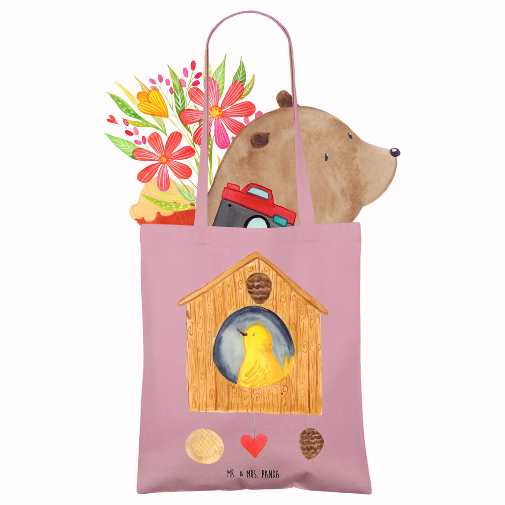 Tragetasche Vogel Haus Badetasche, baumwollbeutel, Shopper, uni tasche, Alltagstasche, Umhängetasche, Tüte, Einkaufstasche, Baumwolltasche, shopping tasche, Tragetasche, tote bag, Beutel, Jutebeutel, Laptoptasche, Schultasche, bedruckte tasche, Schultertasche, unitasche, Tasche, Statementbeutel, Henkeltasche, Einkaufstüte, Einkaufsbeutel, Stofftasche, Beuteltasche, Strandtasche, Leinentasche, Stoffbeutel, Jutetasche, büchertasche, Gute Laune, Tiermotive, Tiere, lustige Sprüche, Castle, Nest, unser Haus, Home sweet home, Vögel, Eigenheim, Familie, Vogelhäuschen, Zuhause, Wohnung, Vogelhaus, Haus, Lieblingsort, Vogel