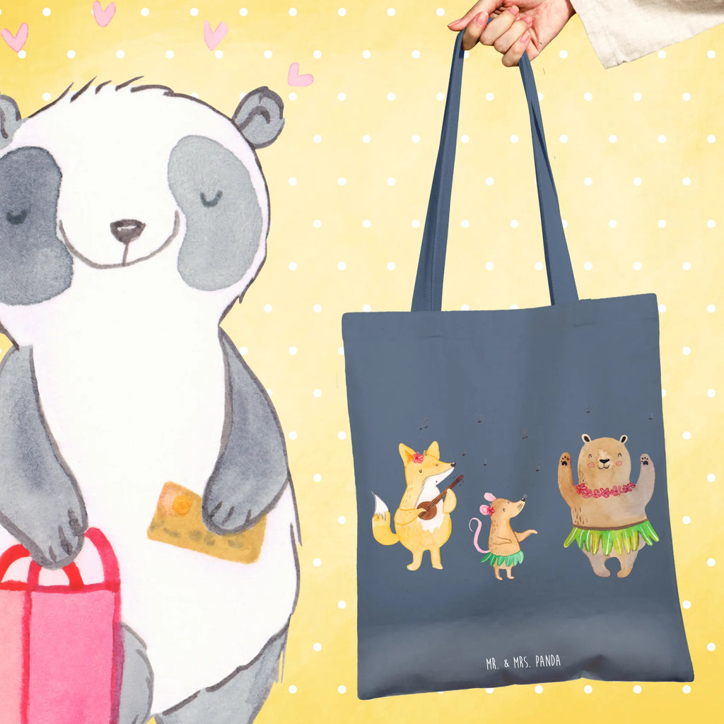 Tote bag forest animals Aloha Einkaufstasche, Stoffbeutel, Jutetasche, Tasche, Umhängetasche, Einkaufstüte, Strandtasche, Schultertasche, Beuteltasche, Badetasche, Beutel, Laptoptasche, Shopper, Tragetasche, Stofftasche, Jutebeutel, Tiermotive, Gute Laune, lustige Sprüche, Tiere, Tanzen, Hase, Bär, Musik, Wald, Lachen, Aloha, Leben, Igel, Waldtiere