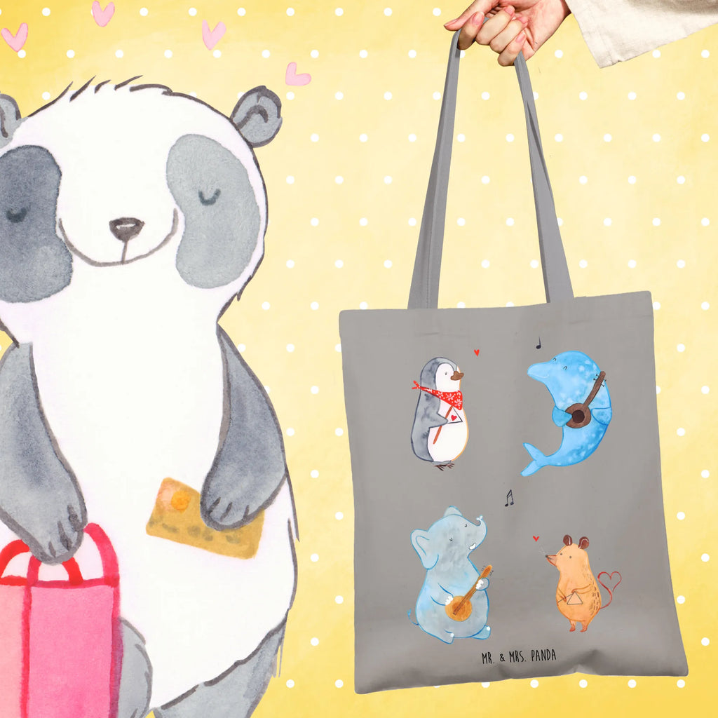 Tote bag Big tape Beuteltasche, Tragetasche, Stofftasche, Beutel, Shopper, Jutetasche, Einkaufstüte, Schultertasche, Tasche, Umhängetasche, Stoffbeutel, Laptoptasche, Einkaufstasche, Strandtasche, Jutebeutel, Badetasche, Tiermotive, Gute Laune, lustige Sprüche, Tiere, Hund, Elefant, Gitarre, Musik, Musikanten, Band, Pinguin, Delfin, Maus, Triangel