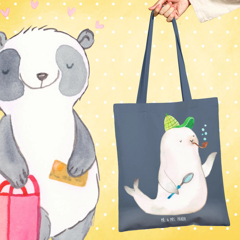 Tote bag seal sherlock