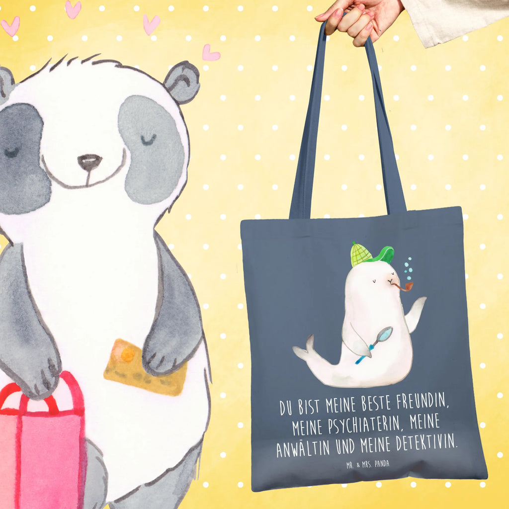 Tote bag seal sherlock
