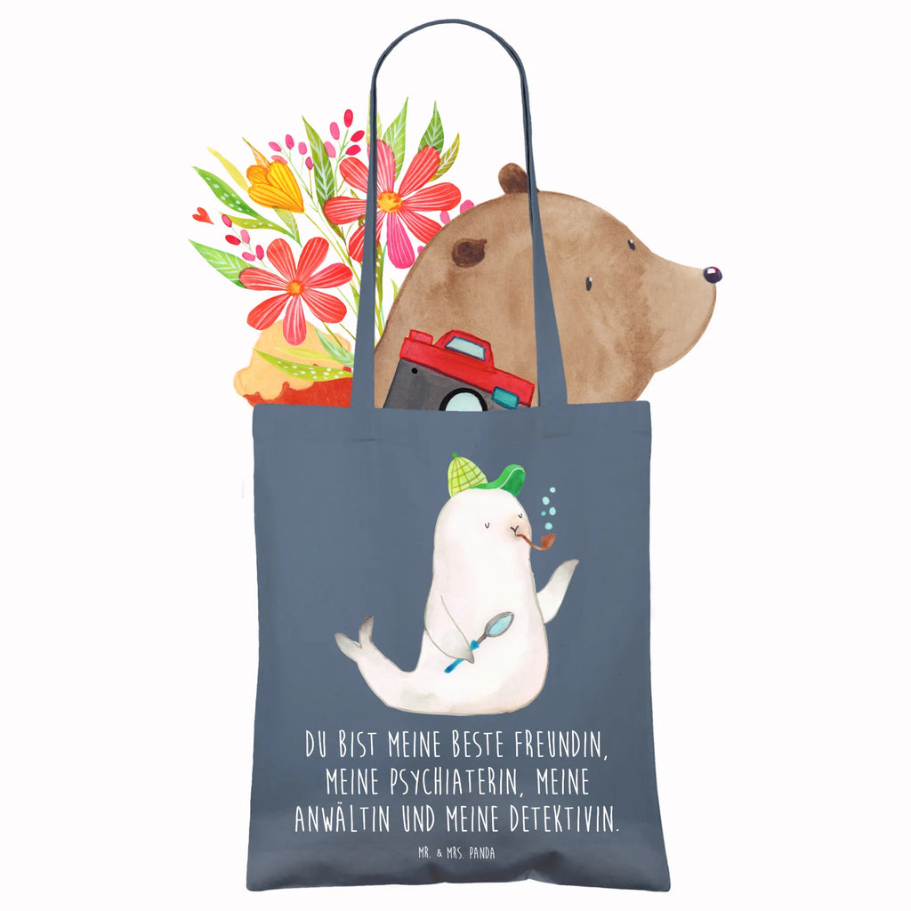 Tote bag seal sherlock