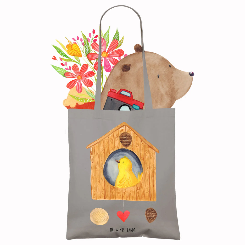 Tragetasche Vogel Haus Badetasche, baumwollbeutel, Shopper, uni tasche, Alltagstasche, Umhängetasche, Tüte, Einkaufstasche, Baumwolltasche, shopping tasche, Tragetasche, tote bag, Beutel, Jutebeutel, Laptoptasche, Schultasche, bedruckte tasche, Schultertasche, unitasche, Tasche, Statementbeutel, Henkeltasche, Einkaufstüte, Einkaufsbeutel, Stofftasche, Beuteltasche, Strandtasche, Leinentasche, Stoffbeutel, Jutetasche, büchertasche, Gute Laune, Tiermotive, Tiere, lustige Sprüche, Castle, Nest, unser Haus, Home sweet home, Vögel, Eigenheim, Familie, Vogelhäuschen, Zuhause, Wohnung, Vogelhaus, Haus, Lieblingsort, Vogel
