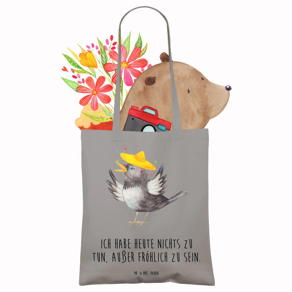 Tote bag Crow sombrero Tüte, Einkaufstüte, Beutel, uni tasche, Statementbeutel, Stofftasche, Strandtasche, Stoffbeutel, Jutetasche, bedruckte tasche, Alltagstasche, unitasche, Beuteltasche, baumwollbeutel, Einkaufsbeutel, Jutebeutel, Einkaufstasche, Schultertasche, Laptoptasche, Tasche, shopping tasche, Shopper, Henkeltasche, Badetasche, Leinentasche, Tragetasche, Baumwolltasche, tote bag, Umhängetasche, Schultasche, büchertasche, Gute Laune, Tiermotive, Tiere, lustige Sprüche, Vogel, Spruch positiv, froh, Vögel, glücklich sein, Glück Spruch, Elster, Rabe, Motivation, fröhlich sein