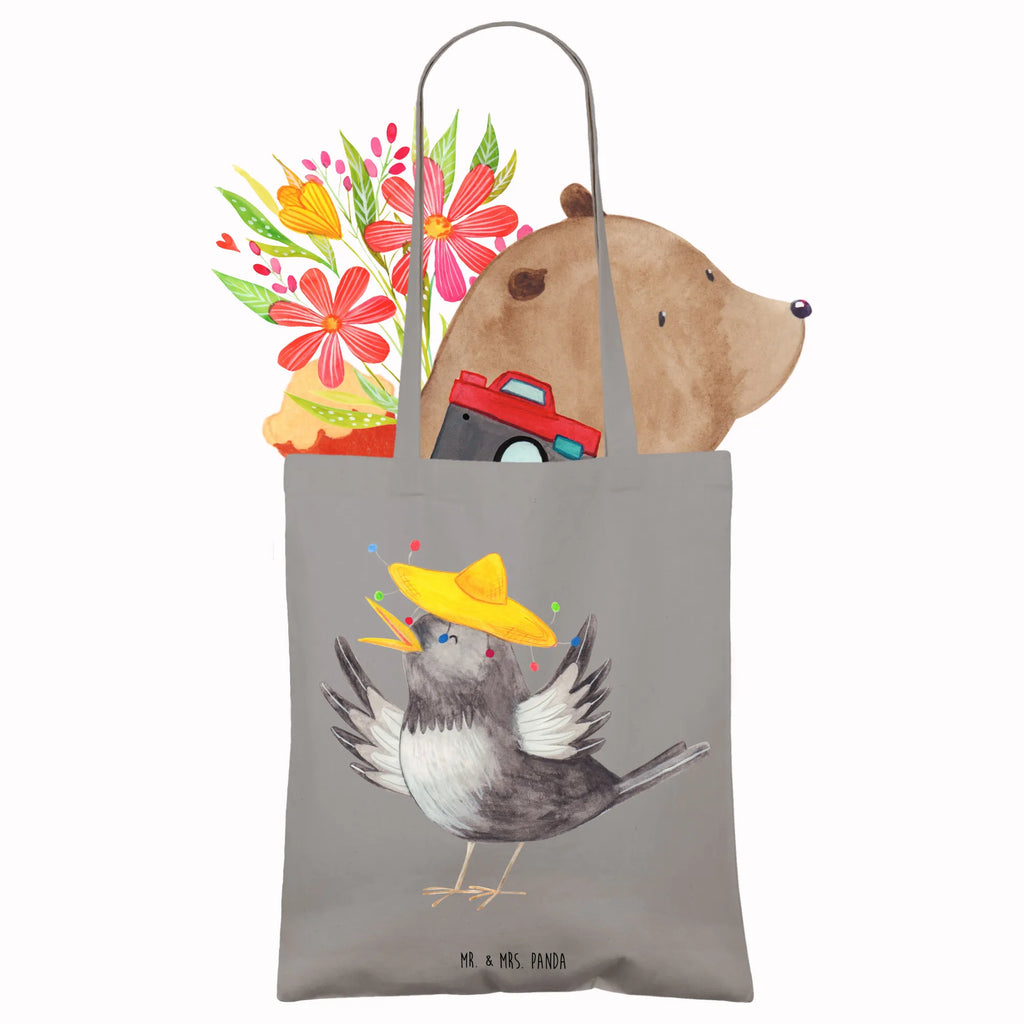 Tote bag Crow sombrero Tüte, Einkaufstüte, Beutel, uni tasche, Statementbeutel, Stofftasche, Strandtasche, Stoffbeutel, Jutetasche, bedruckte tasche, Alltagstasche, unitasche, Beuteltasche, baumwollbeutel, Einkaufsbeutel, Jutebeutel, Einkaufstasche, Schultertasche, Laptoptasche, Tasche, shopping tasche, Shopper, Henkeltasche, Badetasche, Leinentasche, Tragetasche, Baumwolltasche, tote bag, Umhängetasche, Schultasche, büchertasche, Gute Laune, Tiermotive, Tiere, lustige Sprüche, Vogel, Spruch positiv, froh, Vögel, glücklich sein, Glück Spruch, Elster, Rabe, Motivation, fröhlich sein