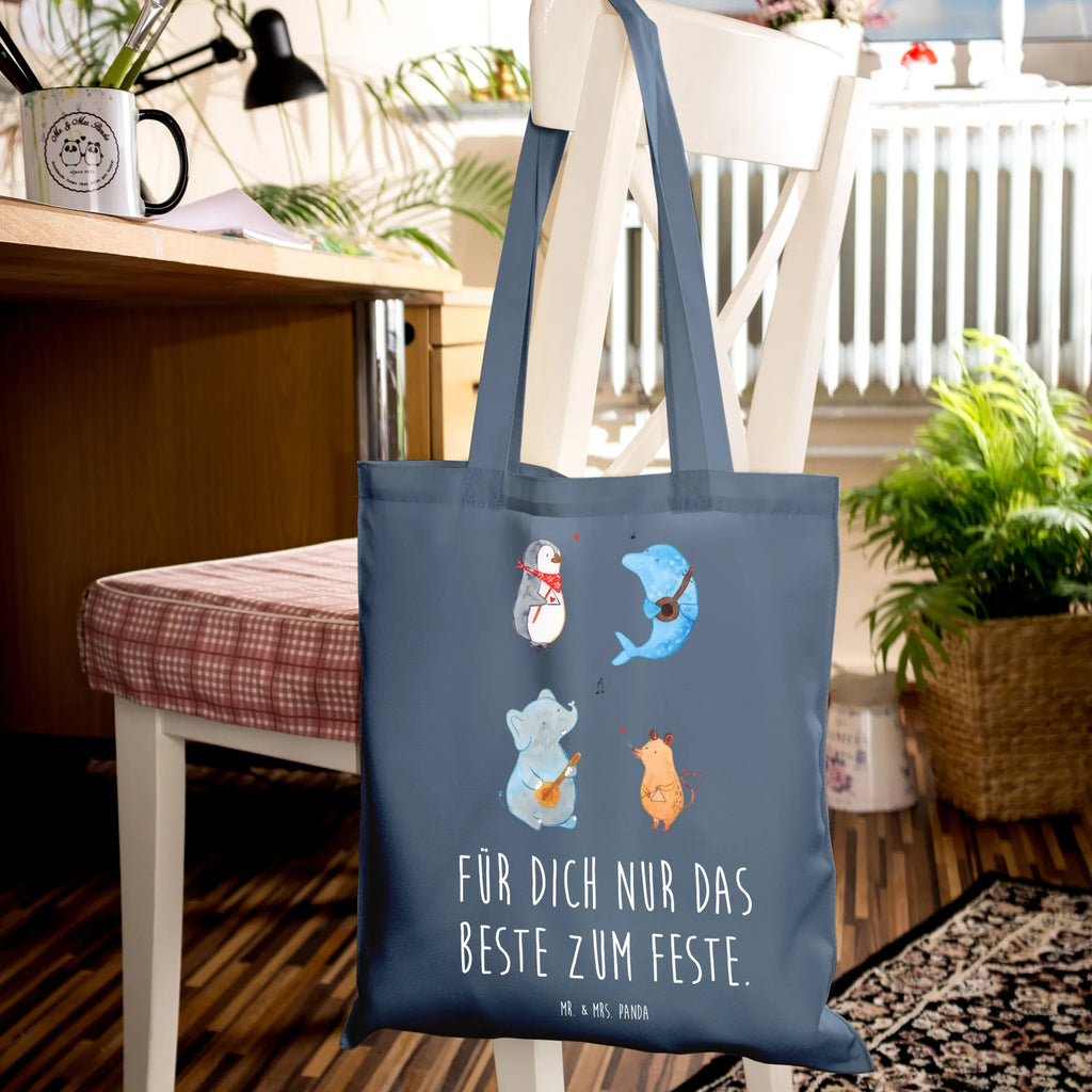 Tote bag Big tape Beuteltasche, Tragetasche, Stofftasche, Beutel, Shopper, Jutetasche, Einkaufstüte, Schultertasche, Tasche, Umhängetasche, Stoffbeutel, Laptoptasche, Einkaufstasche, Strandtasche, Jutebeutel, Badetasche, Tiermotive, Gute Laune, lustige Sprüche, Tiere, Hund, Elefant, Gitarre, Musik, Musikanten, Band, Pinguin, Delfin, Maus, Triangel