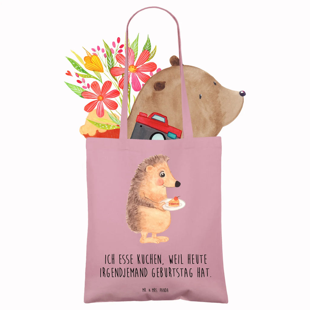 Tragetasche Igel Kuchenstück Laptoptasche, Shopper, Beutel, Jutetasche, Umhängetasche, Badetasche, Einkaufstüte, Schultertasche, Jutebeutel, Tasche, Stoffbeutel, Strandtasche, Stofftasche, Beuteltasche, Tragetasche, Einkaufstasche, Tiermotive, Gute Laune, lustige Sprüche, Tiere, Geburtstagskuchen, Backen Geschenk, Torte, Kuchen, Kuchen backen, Igel, Einladung Party, Essen Spruch