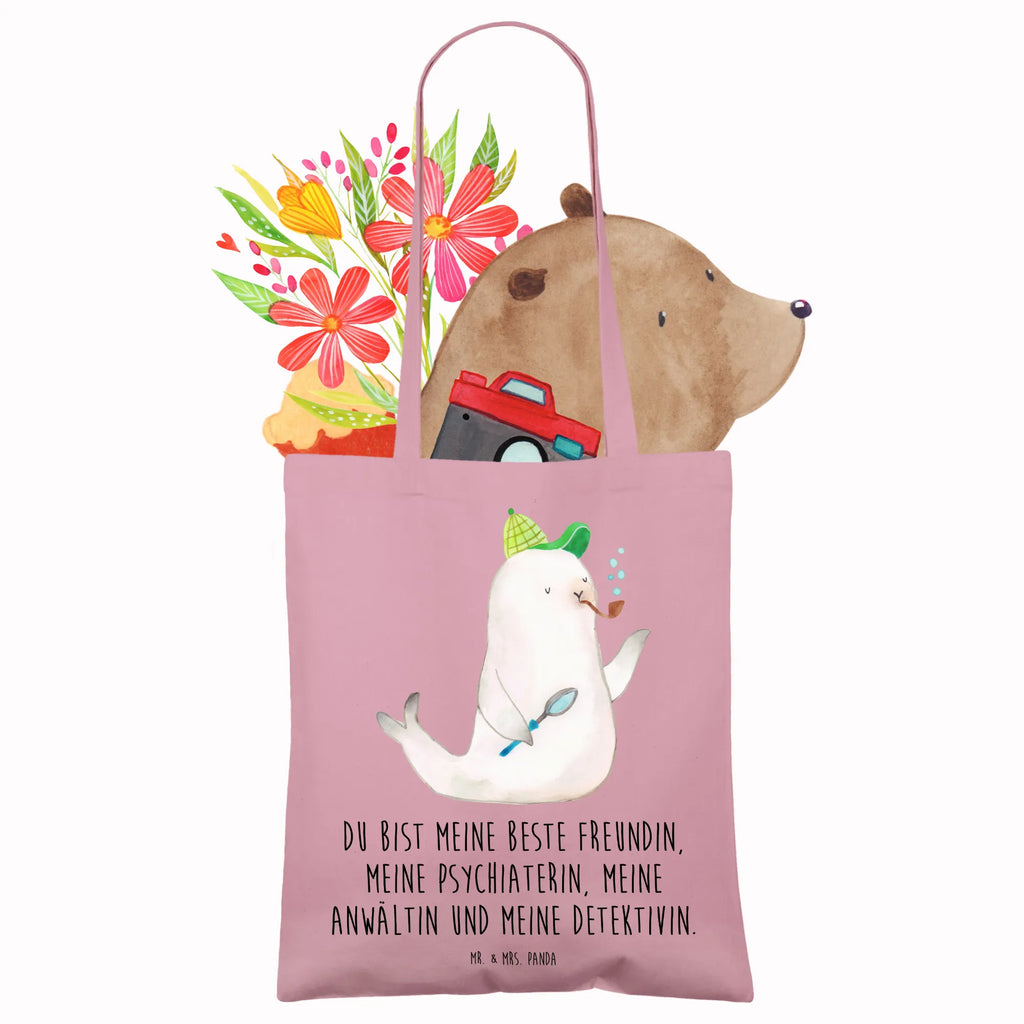 Tote bag seal sherlock
