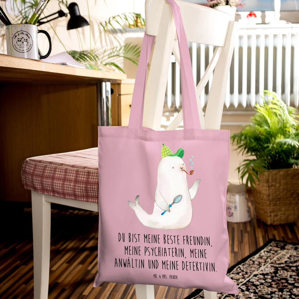 Tote bag seal sherlock