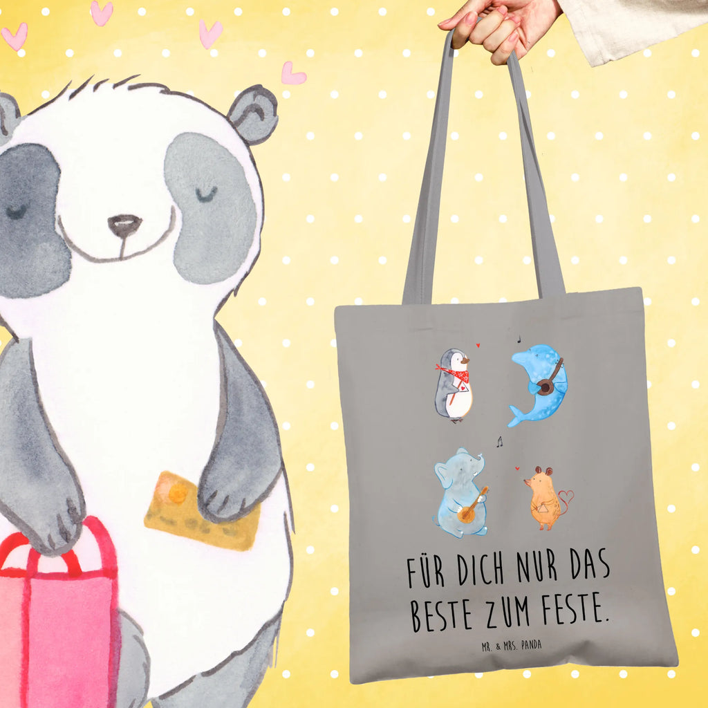 Tote bag Big tape Beuteltasche, Tragetasche, Stofftasche, Beutel, Shopper, Jutetasche, Einkaufstüte, Schultertasche, Tasche, Umhängetasche, Stoffbeutel, Laptoptasche, Einkaufstasche, Strandtasche, Jutebeutel, Badetasche, Tiermotive, Gute Laune, lustige Sprüche, Tiere, Hund, Elefant, Gitarre, Musik, Musikanten, Band, Pinguin, Delfin, Maus, Triangel