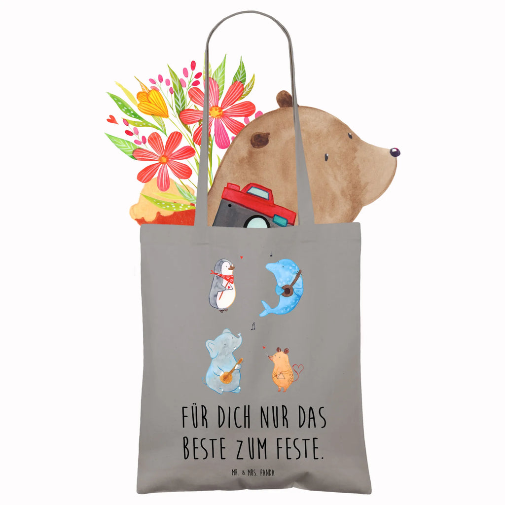 Tote bag Big tape Beuteltasche, Tragetasche, Stofftasche, Beutel, Shopper, Jutetasche, Einkaufstüte, Schultertasche, Tasche, Umhängetasche, Stoffbeutel, Laptoptasche, Einkaufstasche, Strandtasche, Jutebeutel, Badetasche, Tiermotive, Gute Laune, lustige Sprüche, Tiere, Hund, Elefant, Gitarre, Musik, Musikanten, Band, Pinguin, Delfin, Maus, Triangel