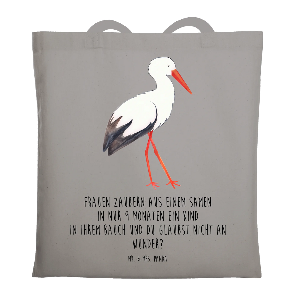 Tote bag Stork Stoffbeutel, Tasche, Laptoptasche, Badetasche, Jutetasche, Stofftasche, Beutel, Jutebeutel, Schultertasche, Beuteltasche, Strandtasche, Tragetasche, Einkaufstasche, Umhängetasche, Shopper, Einkaufstüte, Tiermotive, Gute Laune, lustige Sprüche, Tiere, Mutter werden, Schwangerschaft, Schwanger, Storch, Baby, Mütter, Störche, Mutter, Geburt, Babybauch