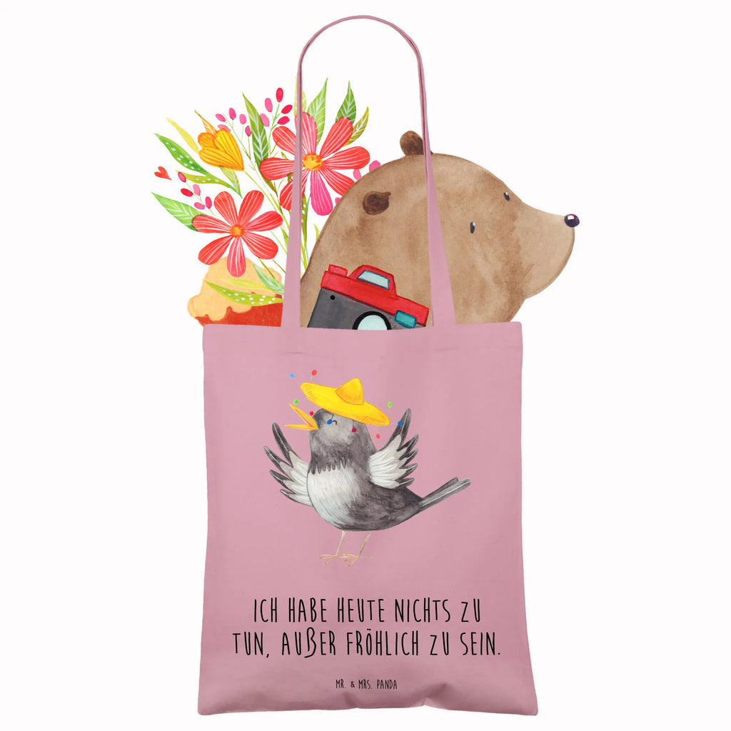 Tote bag Crow sombrero Tüte, Einkaufstüte, Beutel, uni tasche, Statementbeutel, Stofftasche, Strandtasche, Stoffbeutel, Jutetasche, bedruckte tasche, Alltagstasche, unitasche, Beuteltasche, baumwollbeutel, Einkaufsbeutel, Jutebeutel, Einkaufstasche, Schultertasche, Laptoptasche, Tasche, shopping tasche, Shopper, Henkeltasche, Badetasche, Leinentasche, Tragetasche, Baumwolltasche, tote bag, Umhängetasche, Schultasche, büchertasche, Gute Laune, Tiermotive, Tiere, lustige Sprüche, Vogel, Spruch positiv, froh, Vögel, glücklich sein, Glück Spruch, Elster, Rabe, Motivation, fröhlich sein