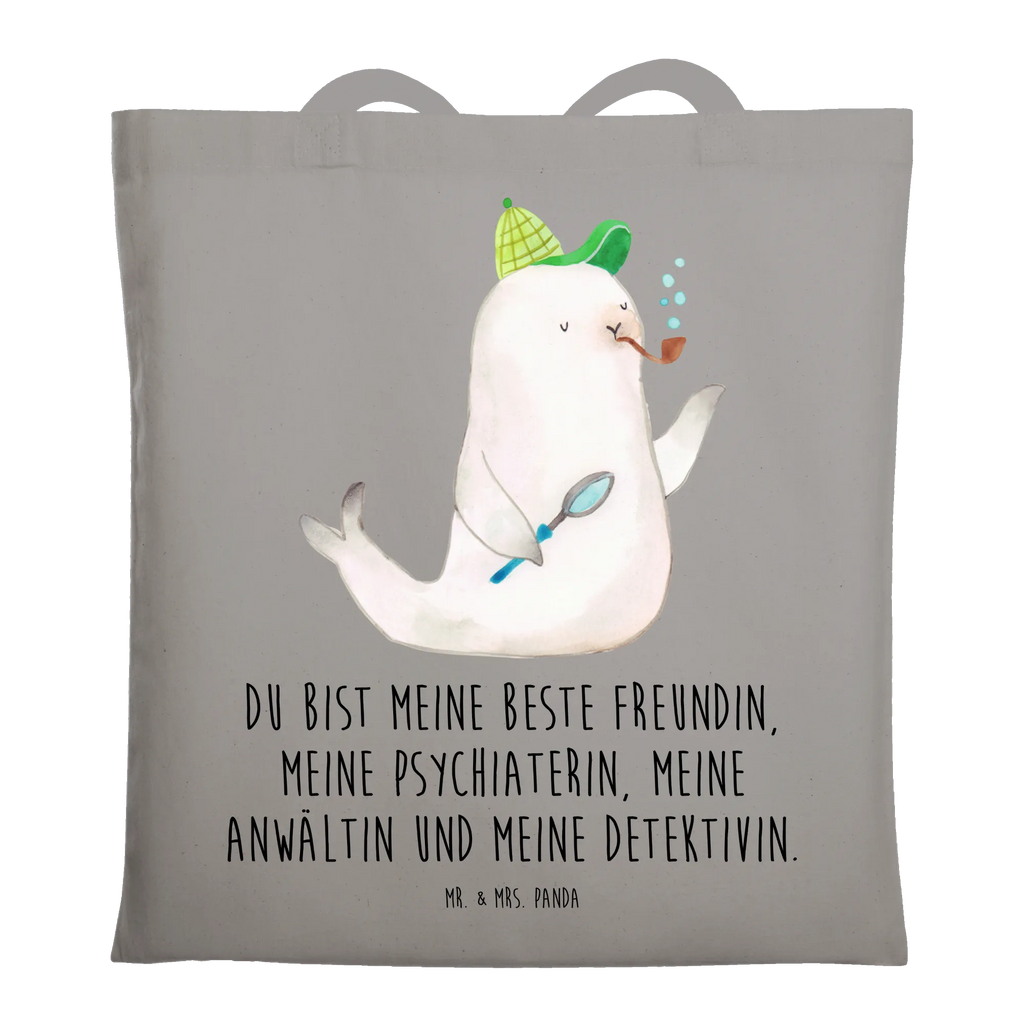 Tote bag seal sherlock