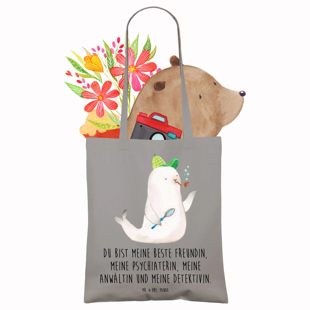 Tote bag seal sherlock