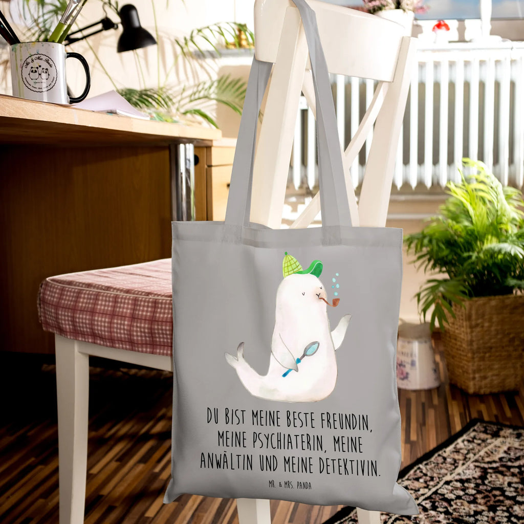 Tote bag seal sherlock