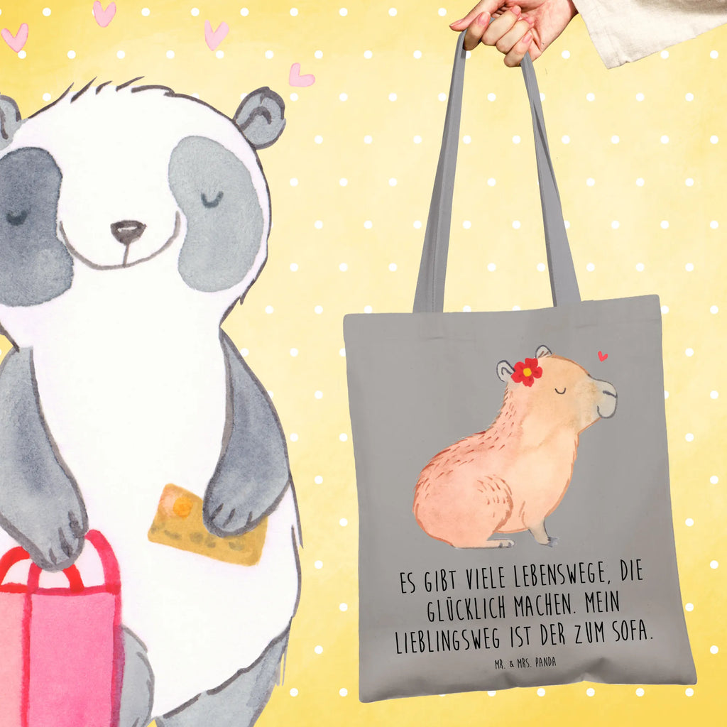 Tote bag Capybara flower shopper, shoulder bag, cotton bag, shopping bag, jute bag, pouch, cloth bag, Carrier bag, bag, small animals, cute, funny, cute animal motives, hand drawn, small world, funny sayings, good mood, happy, gifts, gift ideas, special gifts, animal lover, card