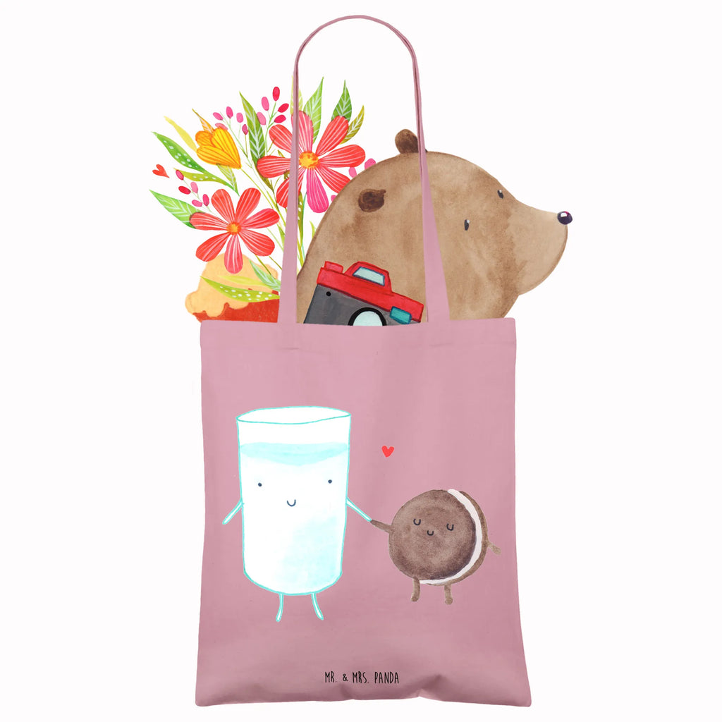 Torba mleko ciastko Motywy zwierzęce, dobra energia, zabawne powiedzonka, zwierzęta