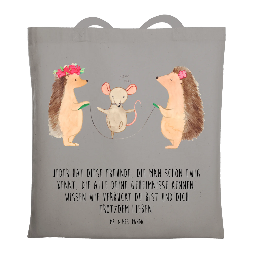 Tragetasche Igel Seilhüpfen Beuteltasche, Einkaufstüte, Stofftasche, Einkaufstasche, Stoffbeutel, Jutetasche, Shopper, Badetasche, Tasche, Laptoptasche, Jutebeutel, Tragetasche, Schultertasche, Strandtasche, Umhängetasche, Beutel, Tiermotive, Gute Laune, lustige Sprüche, Tiere, Kindergarten, Maus, Seilhüpfen, Kinder, Seilspringen, Igel