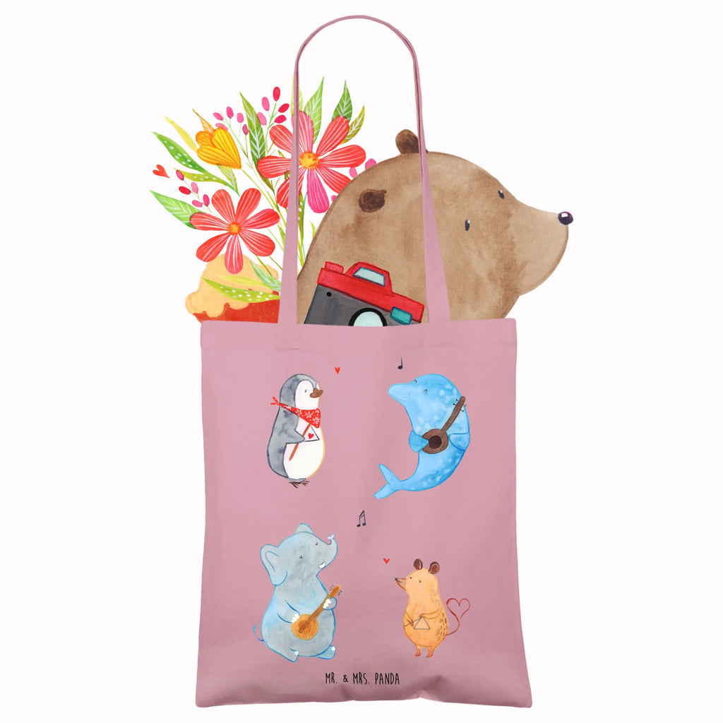 Tote bag Big tape Beuteltasche, Tragetasche, Stofftasche, Beutel, Shopper, Jutetasche, Einkaufstüte, Schultertasche, Tasche, Umhängetasche, Stoffbeutel, Laptoptasche, Einkaufstasche, Strandtasche, Jutebeutel, Badetasche, Tiermotive, Gute Laune, lustige Sprüche, Tiere, Hund, Elefant, Gitarre, Musik, Musikanten, Band, Pinguin, Delfin, Maus, Triangel