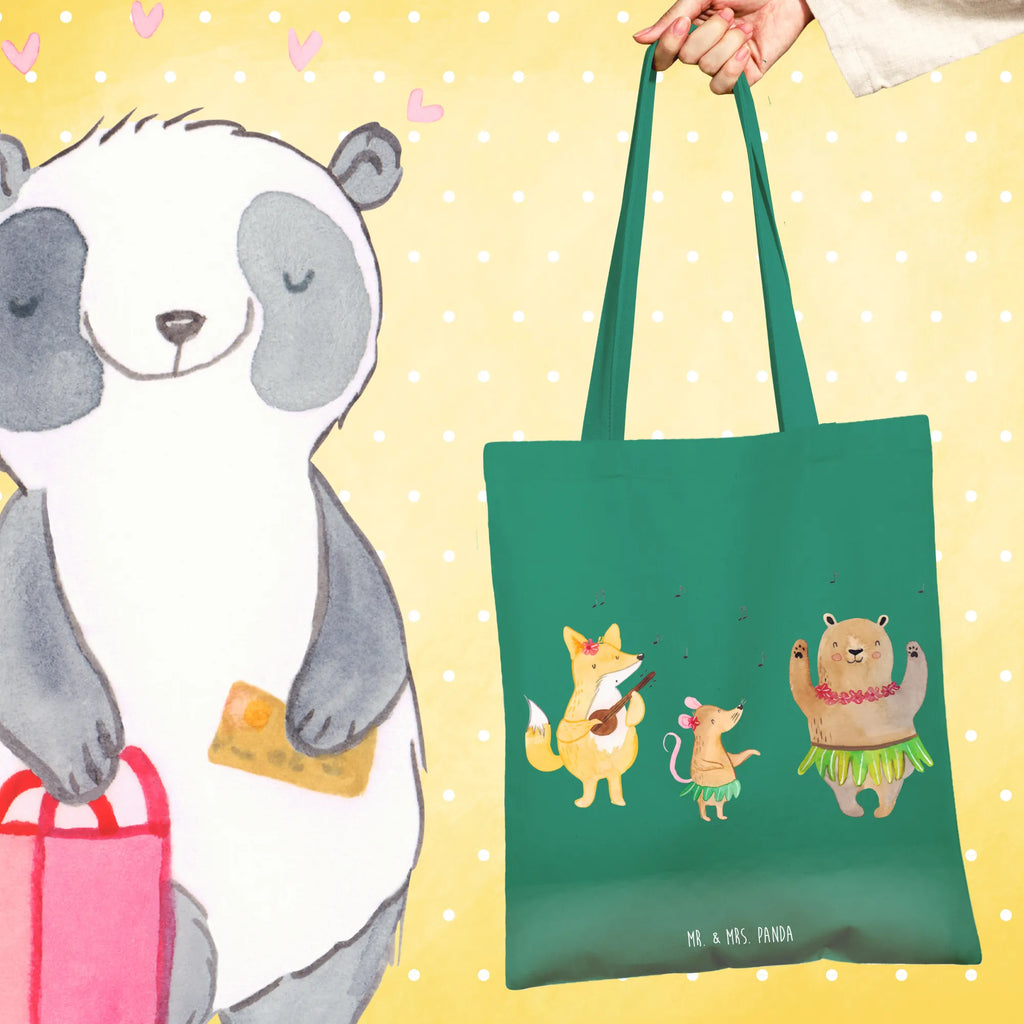Tote bag forest animals Aloha Einkaufstasche, Stoffbeutel, Jutetasche, Tasche, Umhängetasche, Einkaufstüte, Strandtasche, Schultertasche, Beuteltasche, Badetasche, Beutel, Laptoptasche, Shopper, Tragetasche, Stofftasche, Jutebeutel, Tiermotive, Gute Laune, lustige Sprüche, Tiere, Tanzen, Hase, Bär, Musik, Wald, Lachen, Aloha, Leben, Igel, Waldtiere