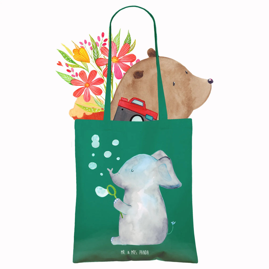 Tote bag elephant soap bubbles bag, cotton bag, cloth bag, shopping bag, shoulder bag, Carrier bag, jute bag, shopper, pouch, small animals, cute, funny, cute animal motives, hand drawn, small world, funny sayings, good mood, happy, gifts, gift ideas, special gifts, animal lover, card, soap bubbles, love, feeling. Home, Elephant, home, proof of love, elephants, proboscidean, love saying, pachyderm