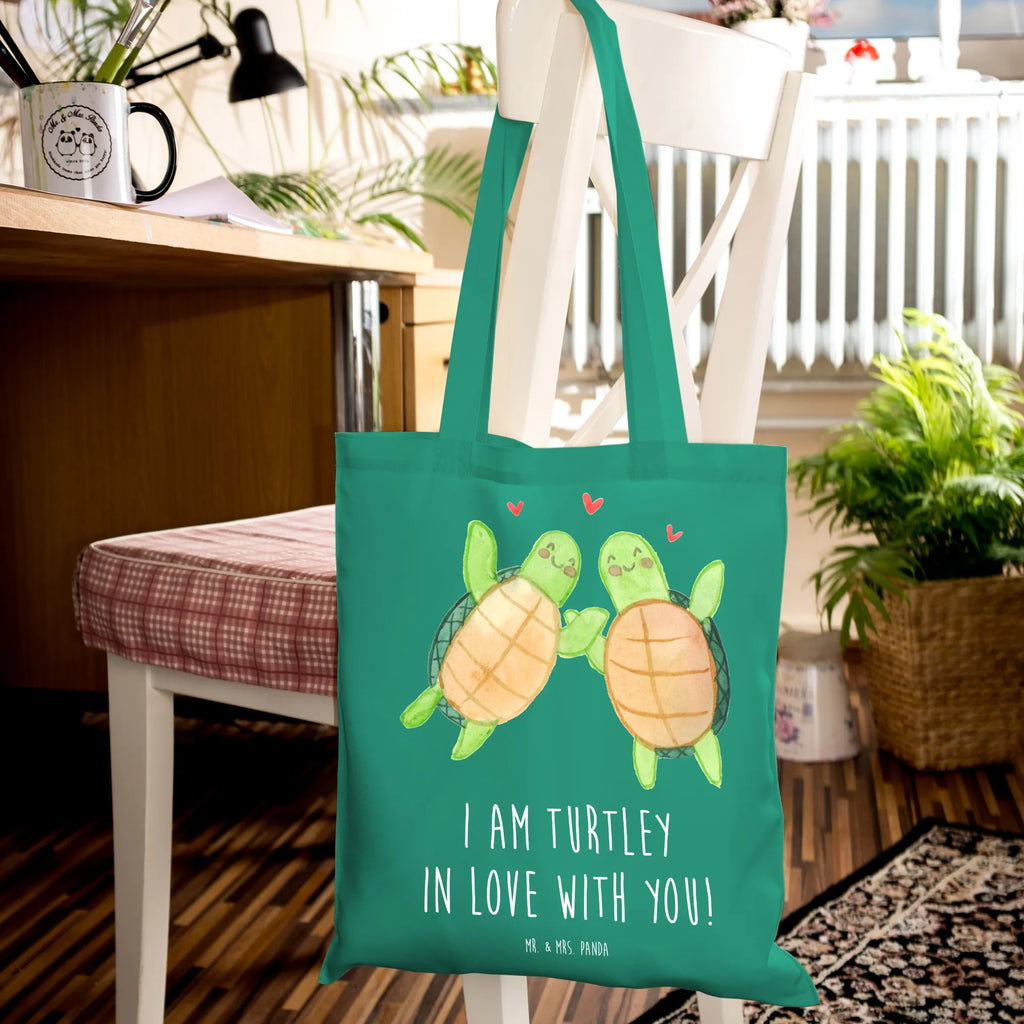 Tragetasche Schildkröten Paar Beutel, Jutebeutel, Beuteltasche, Einkaufstüte, Stoffbeutel, Badetasche, Shopper, Tragetasche, Schultertasche, Laptoptasche, Stofftasche, Jutetasche, Einkaufstasche, Tasche, Umhängetasche, Strandtasche, Liebe, Partner, Freund, Freundin, Ehemann, Ehefrau, Heiraten, Verlobung, Heiratsantrag, Liebesgeschenk, Jahrestag, Hocheitstag, Valentinstag, Geschenk für Partner, Hochzeitstag, für Männer, für Ehemann, Liebesbeweis, Geschenk für Frauen, Mitbringsel, Geschenk für Freundin