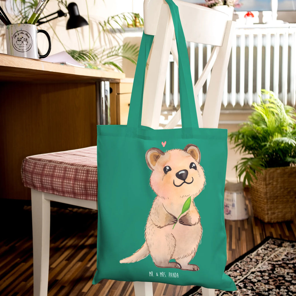 Tote bag Quokka Happy shopping bag, cotton bag, jute bag, shoulder bag, bag, pouch, shopper, Carrier bag, cloth bag, small animals, cute, funny, cute animal motives, hand drawn, small world, funny sayings, good mood, happy, gifts, gift ideas, special gifts, animal lover, card