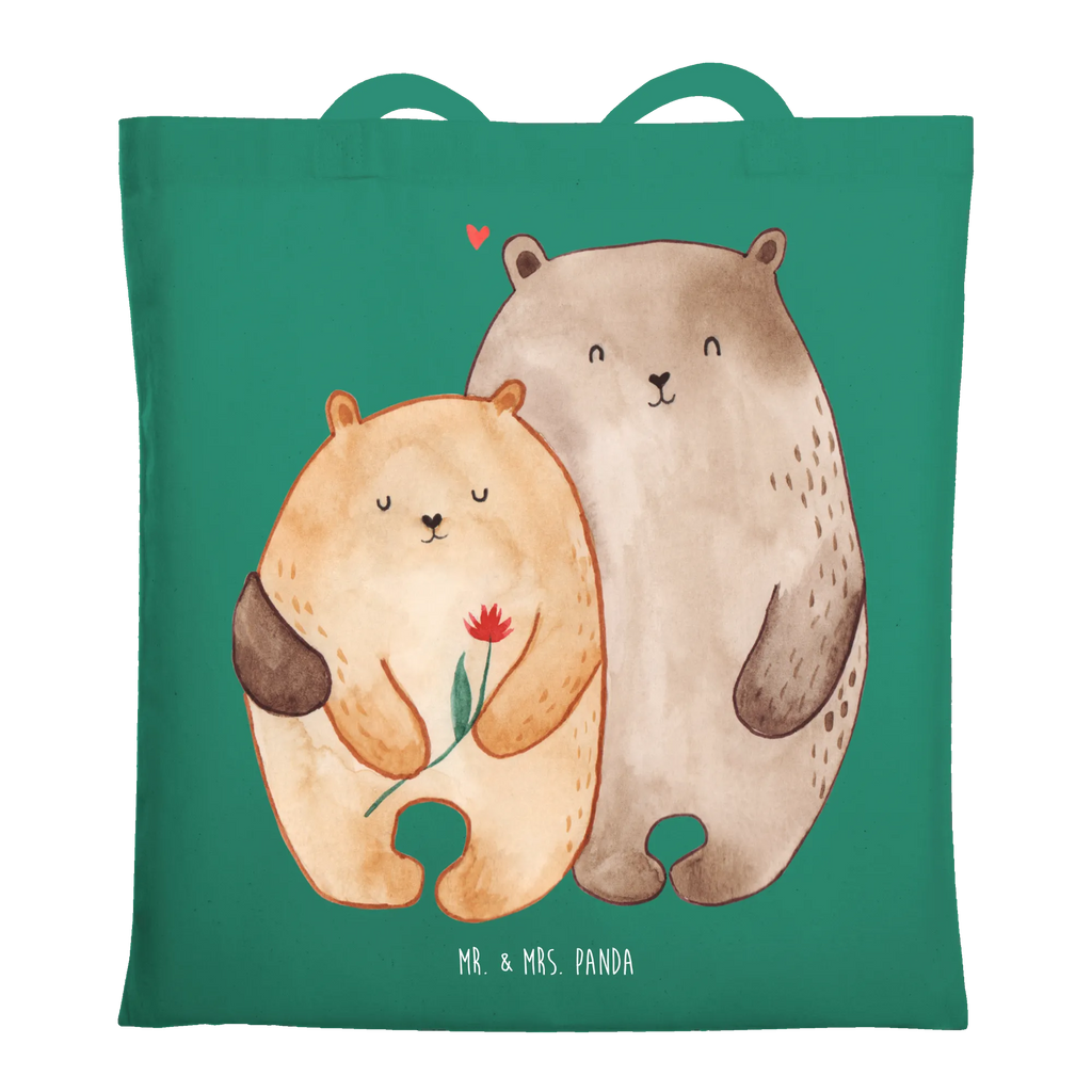 Tote bag Bears in love