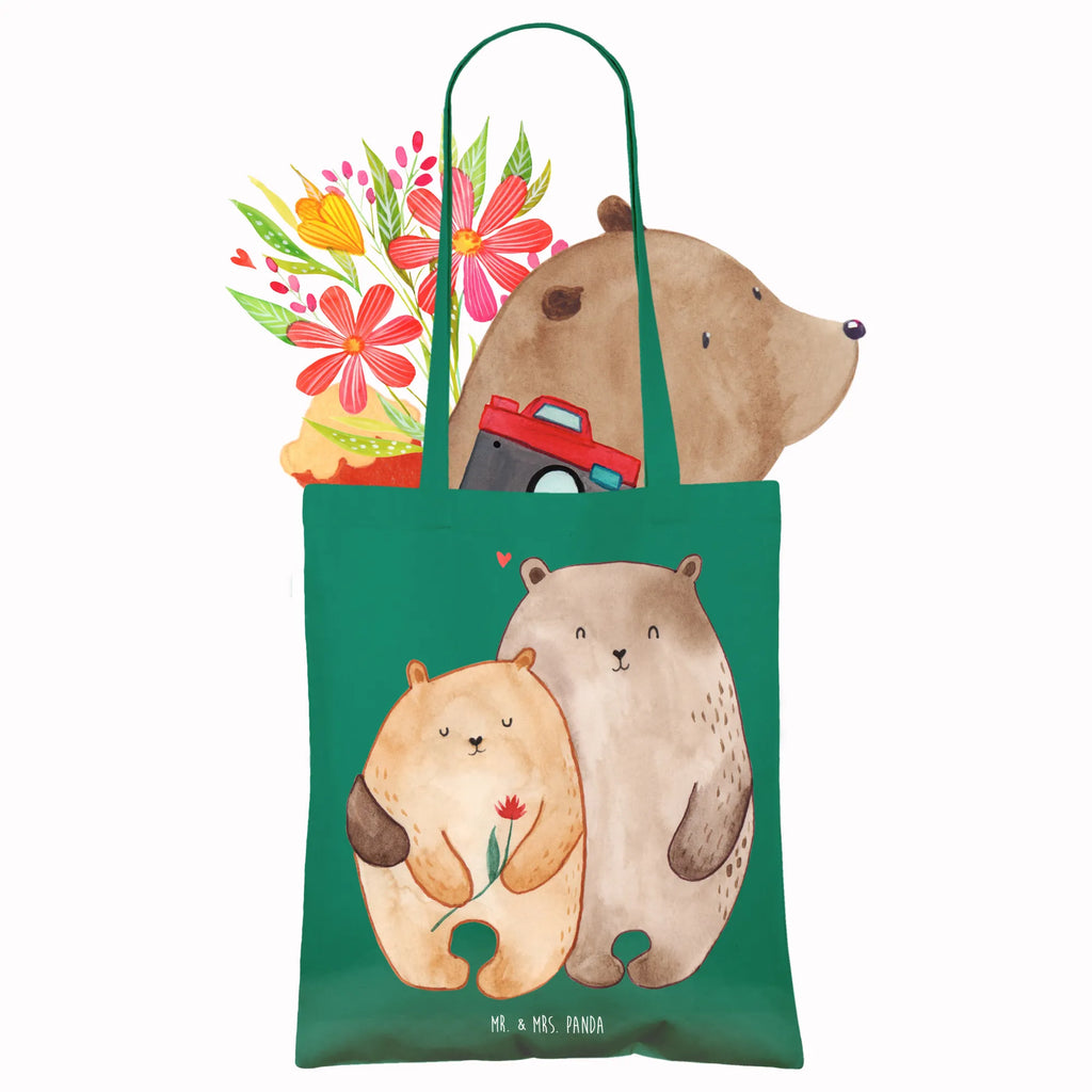 Tote bag Bears in love