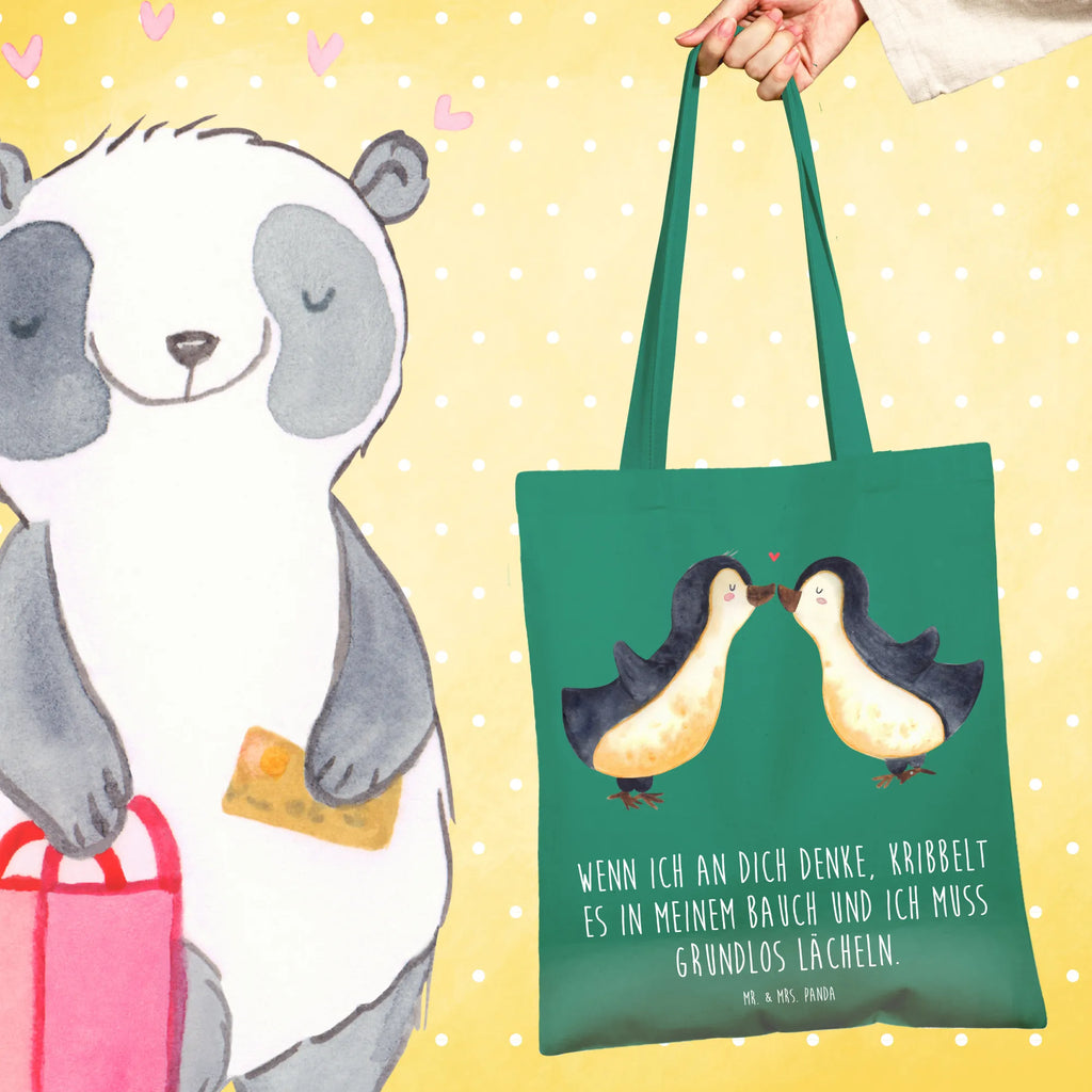 Tote bag penguins kiss Schultertasche, Jutebeutel, Einkaufstasche, Tragetasche, Stoffbeutel, Beutel, Tasche, Stofftasche, Strandtasche, Jutetasche, Umhängetasche, Badetasche, Shopper, Einkaufstüte, Laptoptasche, Beuteltasche, Liebe, Partner, Freund, Freundin, Ehemann, Ehefrau, Heiraten, Verlobung, Heiratsantrag, Liebesgeschenk, Jahrestag, Hocheitstag, Geschenk für Frauen, Geschenk für Freundin, Geschenk für Partner, Liebesbeweis, Mitbringsel, Hochzeitstag, für Männer, für Ehemann, Valentinstag