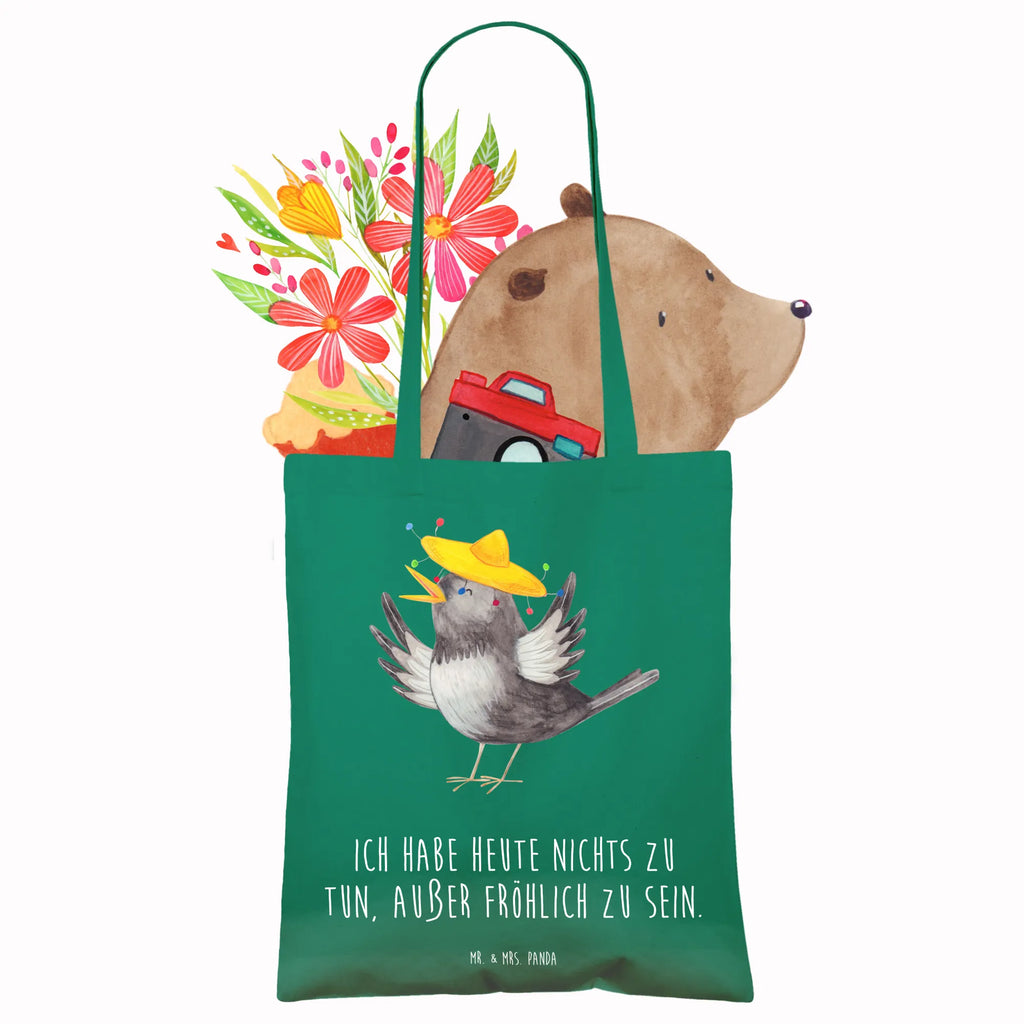 Tote bag Crow sombrero Tüte, Einkaufstüte, Beutel, uni tasche, Statementbeutel, Stofftasche, Strandtasche, Stoffbeutel, Jutetasche, bedruckte tasche, Alltagstasche, unitasche, Beuteltasche, baumwollbeutel, Einkaufsbeutel, Jutebeutel, Einkaufstasche, Schultertasche, Laptoptasche, Tasche, shopping tasche, Shopper, Henkeltasche, Badetasche, Leinentasche, Tragetasche, Baumwolltasche, tote bag, Umhängetasche, Schultasche, büchertasche, Gute Laune, Tiermotive, Tiere, lustige Sprüche, Vogel, Spruch positiv, froh, Vögel, glücklich sein, Glück Spruch, Elster, Rabe, Motivation, fröhlich sein