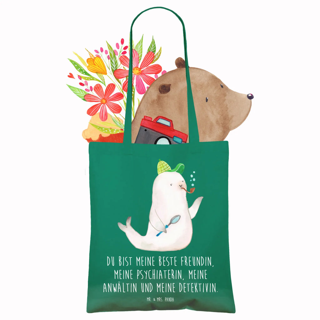 Tote bag seal sherlock