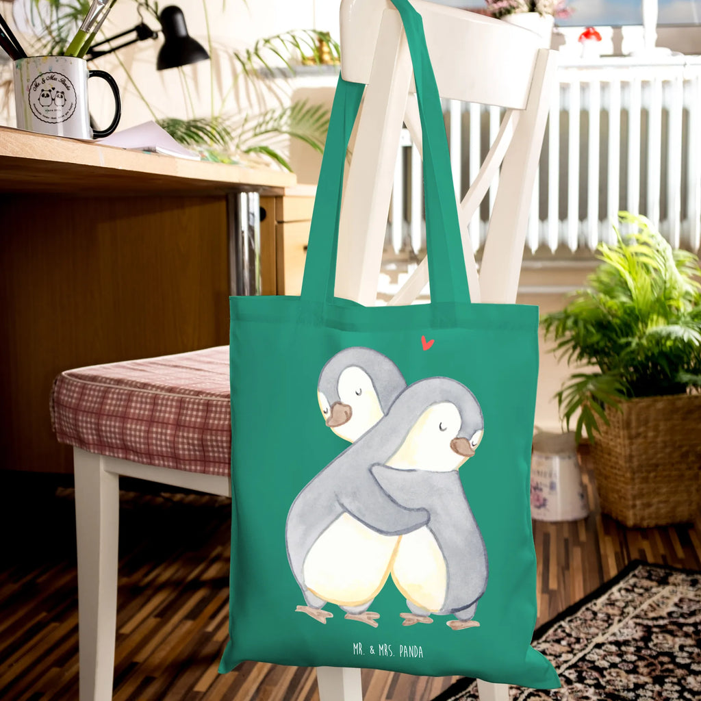 Torba Pingwiny Przytulanie Stoffbeutel, Beuteltasche, Tasche, Schultertasche, Tragetasche, Shopper, Beutel, Laptoptasche, Umhängetasche, Stofftasche, Einkaufstasche, Badetasche, Strandtasche, Jutebeutel, Jutetasche, Einkaufstüte, Liebe, Partner, Freund, Freundin, Ehemann, Ehefrau, Heiraten, Verlobung, Heiratsantrag, Liebesgeschenk, Jahrestag, Hocheitstag, für Männer, Valentinstag, Geschenk für Partner, Hochzeitstag, Geschenk für Freundin, Geschenk für Frauen, Mitbringsel, Liebesbeweis, für Ehemann
