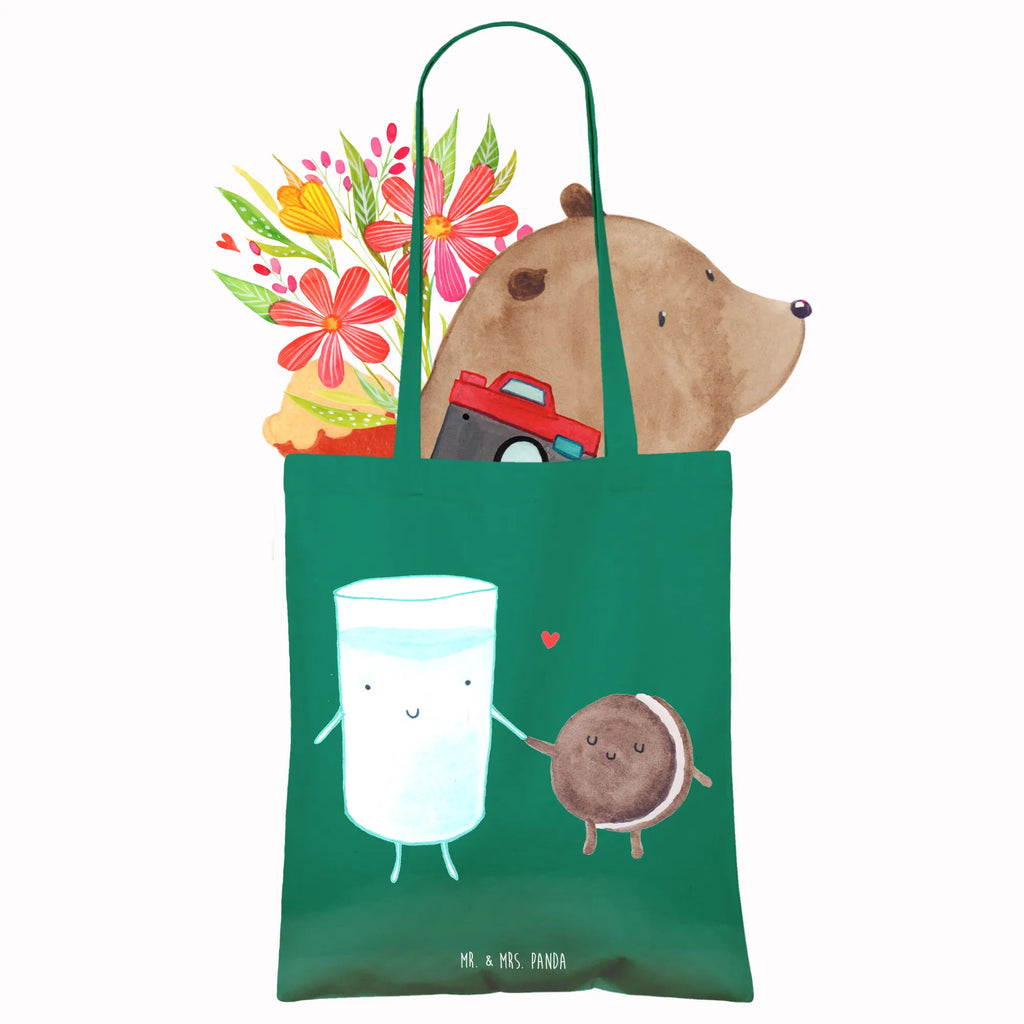 Torba mleko ciastko Motywy zwierzęce, dobra energia, zabawne powiedzonka, zwierzęta