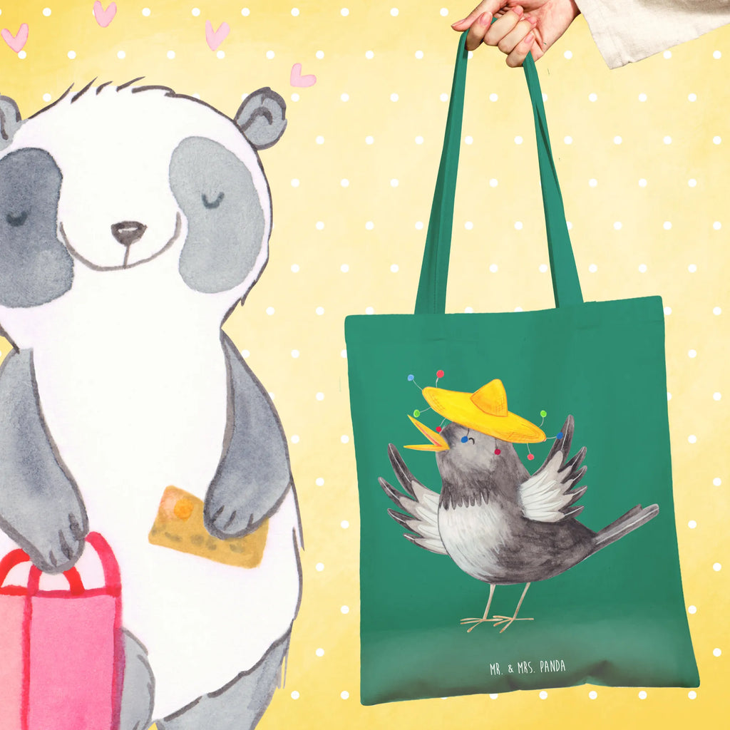 Tote bag Crow sombrero Tüte, Einkaufstüte, Beutel, uni tasche, Statementbeutel, Stofftasche, Strandtasche, Stoffbeutel, Jutetasche, bedruckte tasche, Alltagstasche, unitasche, Beuteltasche, baumwollbeutel, Einkaufsbeutel, Jutebeutel, Einkaufstasche, Schultertasche, Laptoptasche, Tasche, shopping tasche, Shopper, Henkeltasche, Badetasche, Leinentasche, Tragetasche, Baumwolltasche, tote bag, Umhängetasche, Schultasche, büchertasche, Gute Laune, Tiermotive, Tiere, lustige Sprüche, Vogel, Spruch positiv, froh, Vögel, glücklich sein, Glück Spruch, Elster, Rabe, Motivation, fröhlich sein