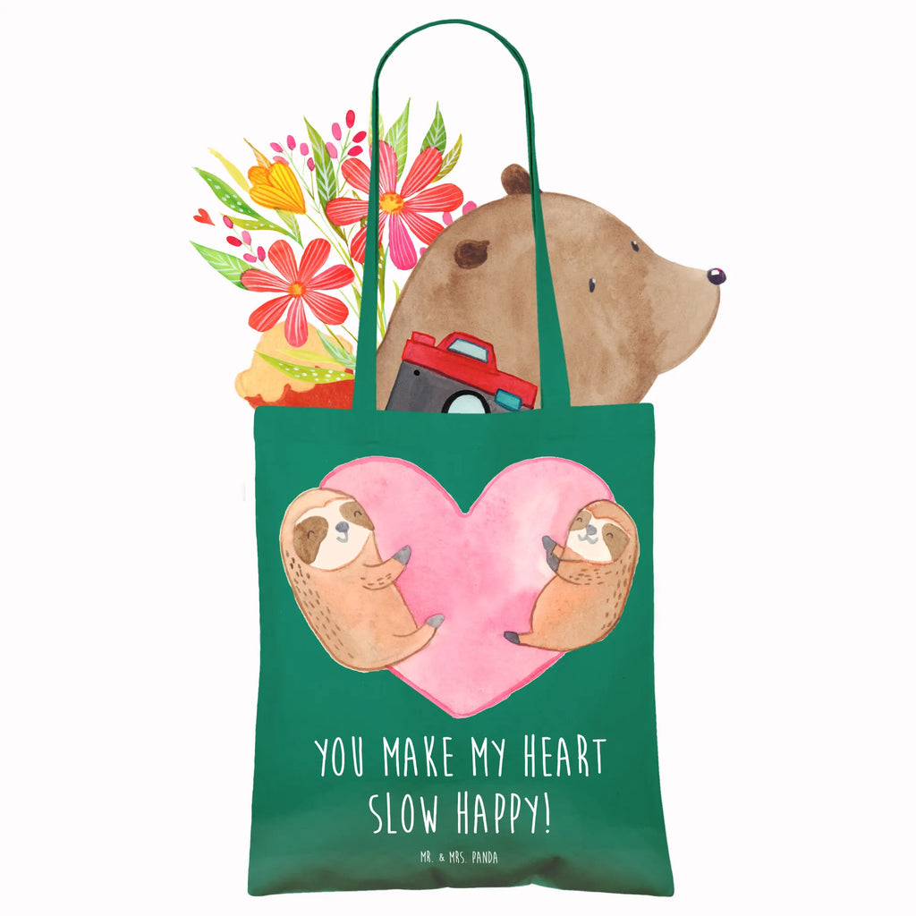 Tragetasche Faultiere Herz Stoffbeutel, Beutel, Schultertasche, Beuteltasche, Umhängetasche, Jutebeutel, Badetasche, Laptoptasche, Strandtasche, Einkaufstüte, Jutetasche, Stofftasche, Shopper, Tragetasche, Einkaufstasche, Tasche, Liebe, Partner, Freund, Freundin, Ehemann, Ehefrau, Heiraten, Verlobung, Heiratsantrag, Liebesgeschenk, Jahrestag, Hocheitstag, Valentinstag, Mitbringsel, für Ehemann, für Männer, Liebesbeweis, Geschenk für Freundin, Hochzeitstag, Geschenk für Partner, Geschenk für Frauen